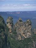 Three Sisters Rock Formations in the Blue Mountains at Katoomba, New South Wales, Australia-Wilson Ken-Photographic Print