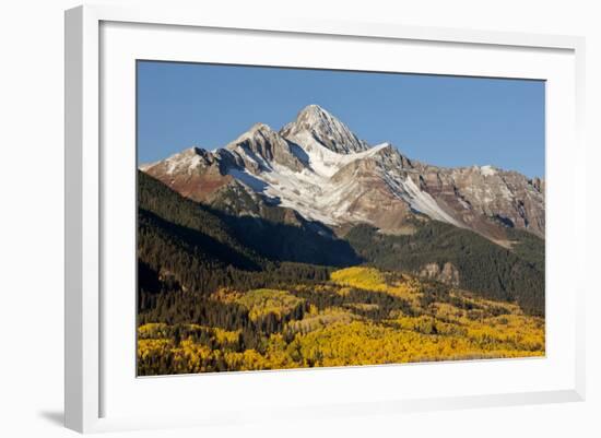 Wilson Peak on an Autumn Morning, San Juan Mountains, Colorado, USA-Jaynes Gallery-Framed Photographic Print