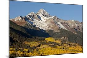 Wilson Peak on an Autumn Morning, San Juan Mountains, Colorado, USA-Jaynes Gallery-Mounted Photographic Print