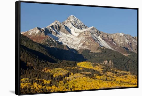 Wilson Peak on an Autumn Morning, San Juan Mountains, Colorado, USA-Jaynes Gallery-Framed Stretched Canvas