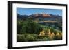 Wilson Peak Yellow Aspen Hills-Larry Malvin-Framed Photographic Print