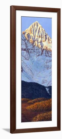 Wilson's Peak in Fall-James W. Johnson-Framed Giclee Print