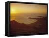 Wilson's Promontory, Sunset from Mount Oberon, Victoria, Australia-Dominic Webster-Framed Stretched Canvas