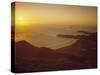 Wilson's Promontory, Sunset from Mount Oberon, Victoria, Australia-Dominic Webster-Stretched Canvas