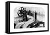 Wilson Sewing Machine, 1880-null-Framed Stretched Canvas