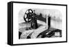 Wilson Sewing Machine, 1880-null-Framed Stretched Canvas