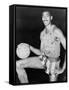 Wilt Chamberlain in Harlem Globetrotters Uniform, 1959-null-Framed Stretched Canvas