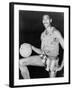 Wilt Chamberlain in Harlem Globetrotters Uniform, 1959-null-Framed Photo