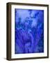 Wilted Tulips, Texture, Composing, Monochrome Blue-Alaya Gadeh-Framed Photographic Print