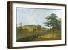 Wilton, Inigo Jones Stables, Temple Copse and Sir William Chambers' Arch-Richard Wilson-Framed Premium Giclee Print