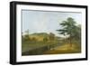 Wilton, Inigo Jones Stables, Temple Copse and Sir William Chambers' Arch-Richard Wilson-Framed Premium Giclee Print