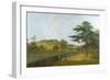 Wilton, Inigo Jones Stables, Temple Copse and Sir William Chambers' Arch-Richard Wilson-Framed Premium Giclee Print