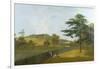 Wilton, Inigo Jones Stables, Temple Copse and Sir William Chambers' Arch-Richard Wilson-Framed Giclee Print