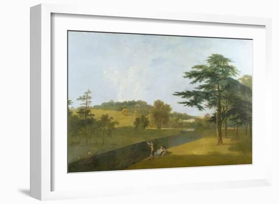 Wilton, Inigo Jones Stables, Temple Copse and Sir William Chambers' Arch-Richard Wilson-Framed Giclee Print