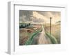 Wiltshire Landscape-Eric Ravilious-Framed Premium Giclee Print