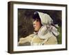 Wiltshire Sunbonnet-T C Gotch-Framed Art Print