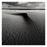 Umbrella On The Beach-Wim Schuurmans-Stretched Canvas