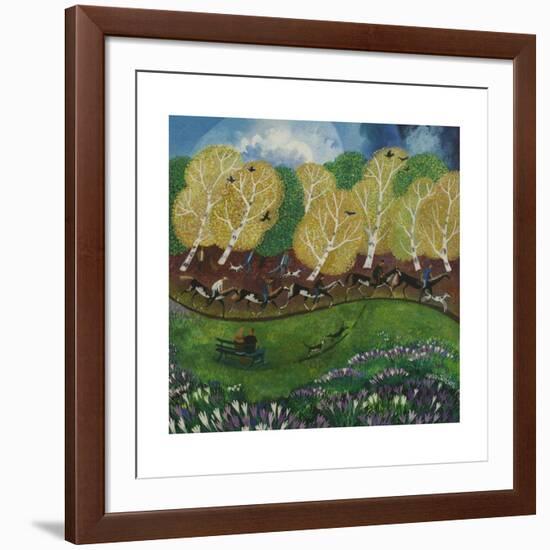 Wimbledon Common, 2013-Lisa Graa Jensen-Framed Art Print