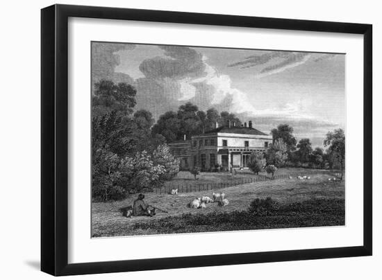 Wimbledon House-JP Neale-Framed Art Print