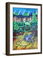 Wimbledon Park Doves, 2017-Lisa Graa Jensen-Framed Giclee Print