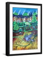 Wimbledon Park Doves, 2017-Lisa Graa Jensen-Framed Giclee Print