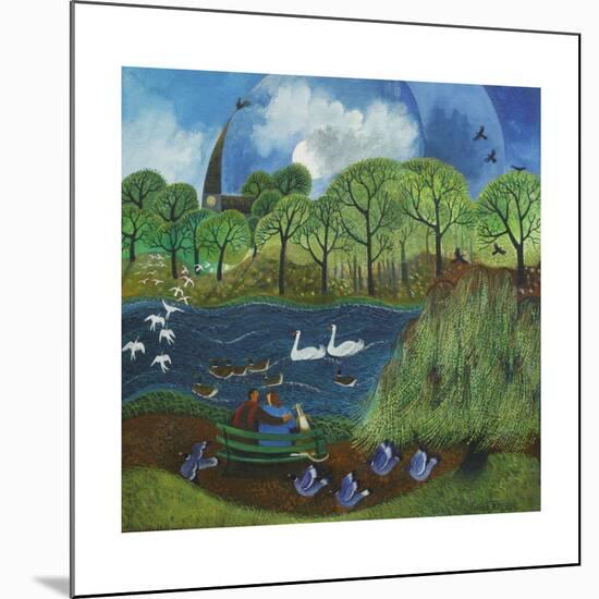 Wimbledon Park Lake, 2013-Lisa Graa Jensen-Mounted Art Print