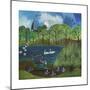 Wimbledon Park Lake, 2013-Lisa Graa Jensen-Mounted Giclee Print