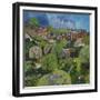 Wimbledon Park Tube-Lisa Graa Jensen-Framed Giclee Print