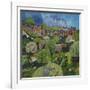 Wimbledon Park Tube-Lisa Graa Jensen-Framed Giclee Print