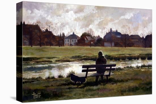 Wimbledon Pond, 2010-Cruz Jurado Traverso-Stretched Canvas