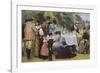 Wimbledon Tennis Party-Edward Brewtnall-Framed Giclee Print