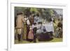 Wimbledon Tennis Party-Edward Brewtnall-Framed Giclee Print