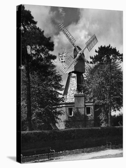 Wimbledon Windmill-J. Chettlburgh-Stretched Canvas