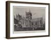 Wimborne Minster, Dorsetshire-null-Framed Giclee Print