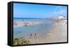 Wimereux Beach, Cote D'Opale, Region Nord-Pas De Calais, France, Europe-Gabrielle and Michel Therin-Weise-Framed Stretched Canvas