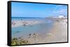 Wimereux Beach, Cote D'Opale, Region Nord-Pas De Calais, France, Europe-Gabrielle and Michel Therin-Weise-Framed Stretched Canvas