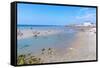 Wimereux Beach, Cote D'Opale, Region Nord-Pas De Calais, France, Europe-Gabrielle and Michel Therin-Weise-Framed Stretched Canvas