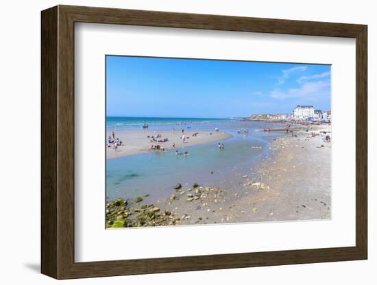 Wimereux Beach, Cote D'Opale, Region Nord-Pas De Calais, France, Europe-Gabrielle and Michel Therin-Weise-Framed Photographic Print