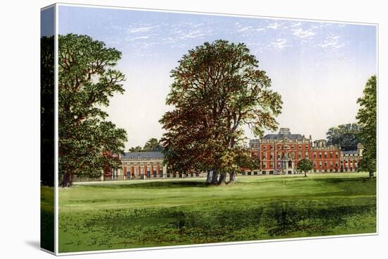 Wimpole Hall, Cambridgeshire, Home of the Earl of Hardwicke, C1880-Benjamin Fawcett-Stretched Canvas