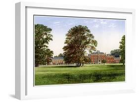 Wimpole Hall, Cambridgeshire, Home of the Earl of Hardwicke, C1880-Benjamin Fawcett-Framed Giclee Print