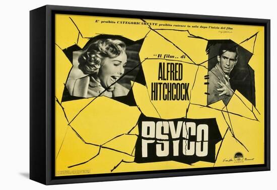 Wimpy, 1960 "Psycho" Directed by Alfred Hitchcock-null-Framed Stretched Canvas