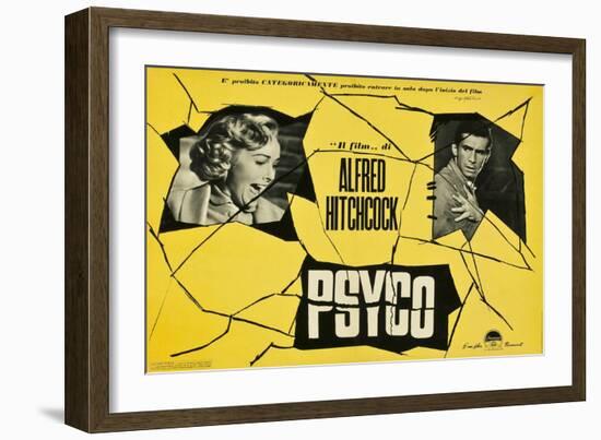 Wimpy, 1960 "Psycho" Directed by Alfred Hitchcock-null-Framed Giclee Print