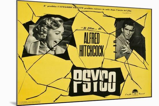 Wimpy, 1960 "Psycho" Directed by Alfred Hitchcock-null-Mounted Giclee Print