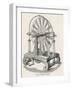 Wimshurst Electrostatic Generator-null-Framed Art Print