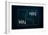 Win-Win Puzzle-airdone-Framed Premium Giclee Print