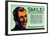 Win Your Way With A Smile!-null-Framed Art Print