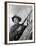 Winchester 73 by AnthonyMann with James Stewart, 1950 (b/w photo)-null-Framed Photo