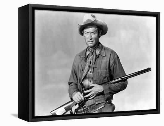 Winchester '73, James Stewart, 1950-null-Framed Stretched Canvas