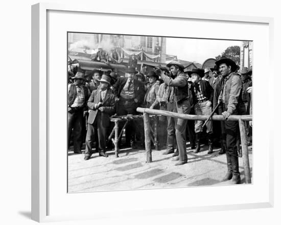 Winchester '73, James Stewart, Stephen McNally, 1950-null-Framed Photo