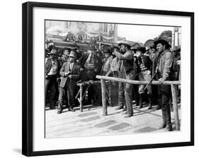 Winchester '73, James Stewart, Stephen McNally, 1950-null-Framed Photo